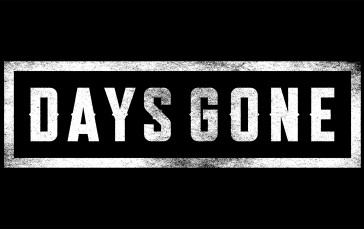 Days Gone, Video Games, Typography, Black Background Wallpaper