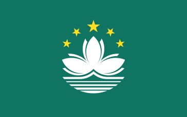 Macau, Logo, Flag, Simple Background, Minimalism Wallpaper