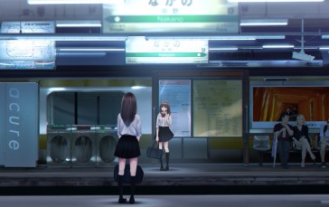 Anime, Anime Girls, Umbrella, Skirt Wallpaper