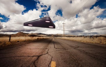 Flying Saucers, Milano (spacecraft), UFO, Sky Wallpaper