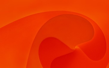 Abstract, Orange, Simple Background, Orange Background, Minimalism, Digital Art Wallpaper
