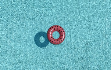 Swimming Pool, Water, Photography, Floating, Simple Background, Shadow Wallpaper