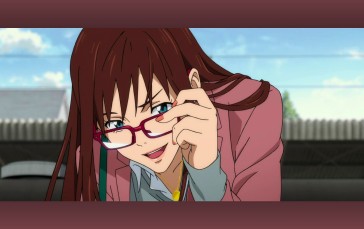 Anime Screenshot, Neon Genesis Evangelion, Rebuild of Evangelion, Evangelion: 3.0 + 1.0 Thrice Upon a Time, Glasses Wallpaper