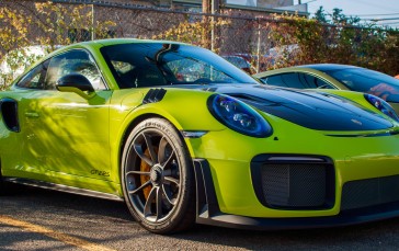 Car, Sports Car, Porsche Gt2 Rs, Vehicle, Frontal View Wallpaper