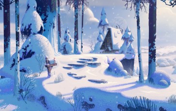 Gavin O’Donnell, ArtStation, Winter, Snow Wallpaper
