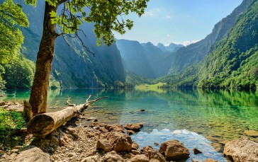 Nature, Landscape, Mountains, Obersee, Lake Wallpaper