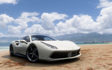 Forza Horizon 5, Ferrari, Screen Shot, Video Games, CGI Wallpaper