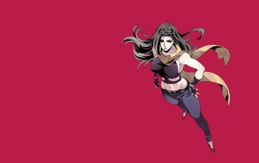 JoJo’s Bizarre Adventure Stardust Crusader, Lisa Lisa, Anime Girls, Simple Background Wallpaper