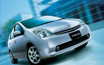 Toyota, Toyota Prius, Hybrid (car), Frontal View Wallpaper