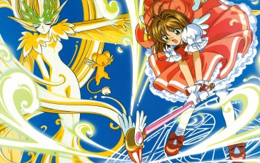 Kinomoto Sakura, Cardcaptor Sakura, Syaoran Li, Anime, Anime Girls Wallpaper