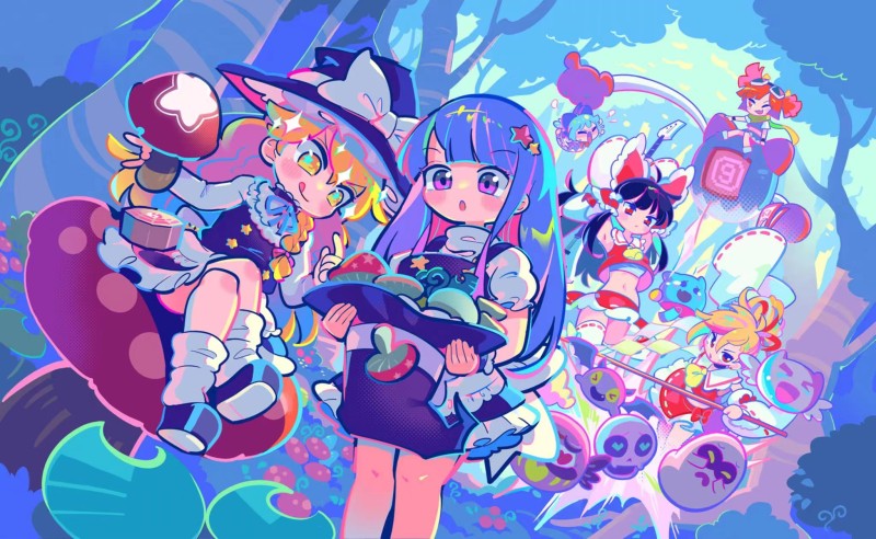 MuseDash, Buro, Marija, Anime Girls, Colorful, Halloween Wallpaper
