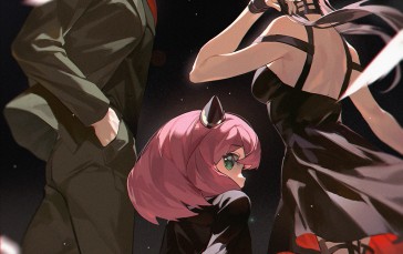 Anime, Anime Girls, Anime Boys, Anya Forger, Spy X Family, Yor Forger Wallpaper
