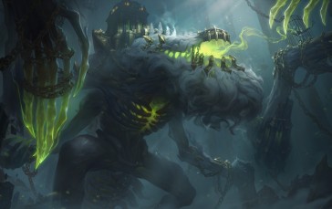 League of Legends, Video Game Art, Video Games, Chains, Video Game Characters, Cho’Gath Wallpaper