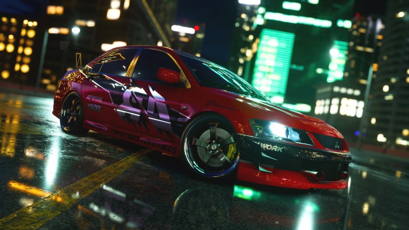 Video Games, Need for Speed: Heat, CGI, Headlights Wallpaper