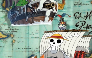 One Piece, Thousand Sunny, Anime, Ship Wallpaper