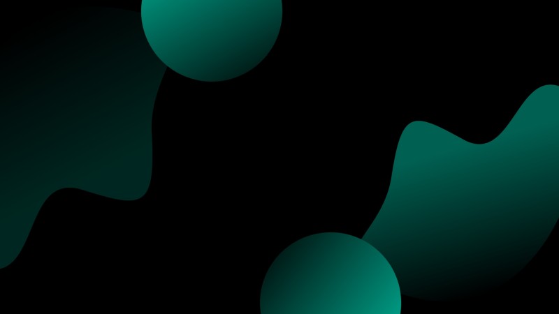 Material Minimal, Shapes, Green, Simple Background, Minimalism Wallpaper