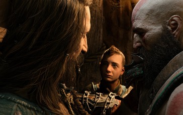 God of War Ragnarök, Kratos, Playstation 5, Video Game Characters, CGI Wallpaper