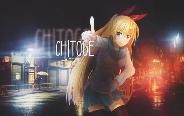 Kirisaki Chitoge, Anime, Anime Girls, Manga Wallpaper