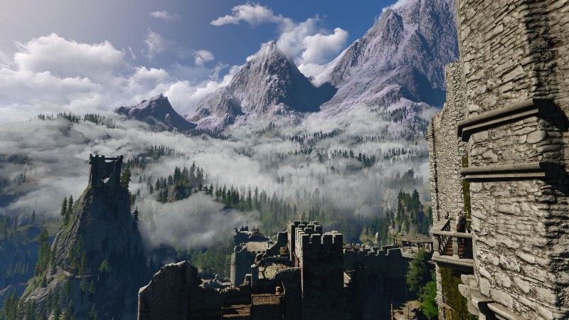 The Witcher 3: Wild Hunt, PC Gaming, Screen Shot, Kaer Morhen Wallpaper