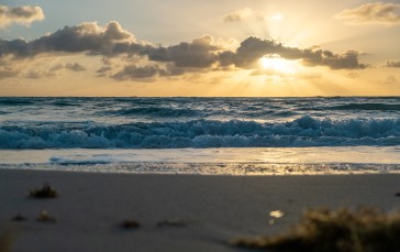 Florida, Beach, Sea, Atlantic Ocean, Sky Wallpaper