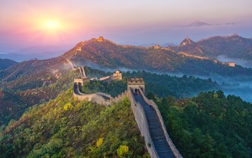 Nature, Landscape, Great Wall of China, China, Wall, Bricks Wallpaper