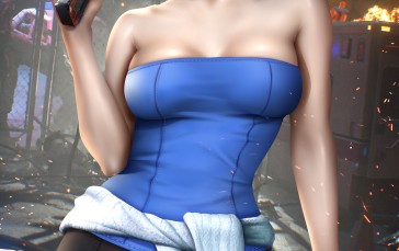 Jill Valentine, Resident Evil, PC Gaming, Resident Evil 2 Remake, Women Wallpaper