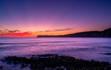 Sunset, Photography, Sea, Cliff, Landscape Wallpaper