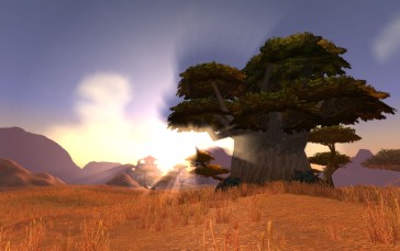 Warcraft, World of Warcraft, Sunset, Screen Shot Wallpaper