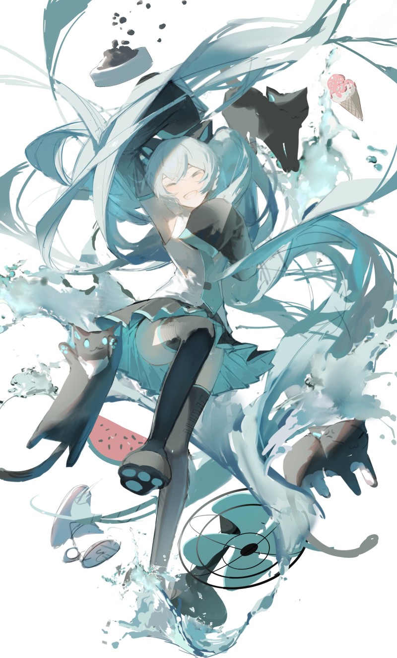 Anime, Hatsune Miku, Pixiv Wallpaper