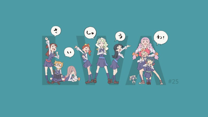 Anime Girls, Little Witch Academia, Luna Nova Uniform, Kagari Atsuko, Diana Cavendish Wallpaper