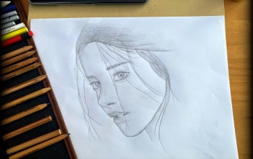 Pencil Drawing, Drawing, Sketches, Pencils Wallpaper