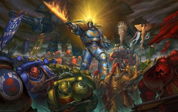 Warhammer 40,000, Ultramarines, Warhammer Wallpaper