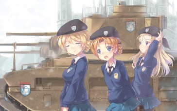 Anime, Anime Girls, Girls Und Panzer Wallpaper
