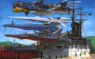 Anime, Spaceship, Science Fiction, Gunbuster Wallpaper