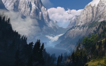 The Witcher 3: Wild Hunt, Screen Shot, PC Gaming, Kaer Morhen Wallpaper