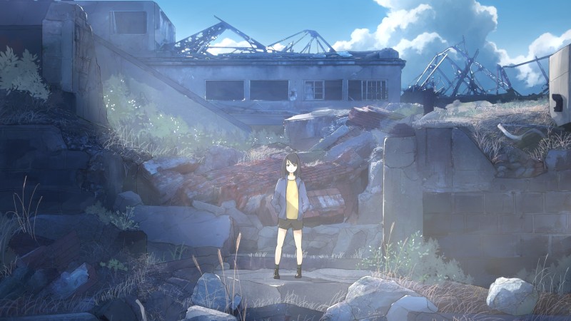 Anime, Anime Girls, Urban Decay Wallpaper