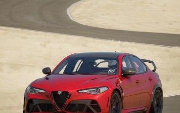 Alfa Romeo Giulia, Car, Assetto Corsa, PC Gaming Wallpaper