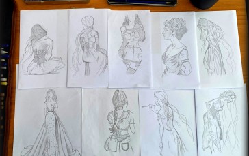Drawing, Sketches, Pencil Drawing Wallpaper