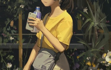 Wang Xi, Anime Girls, Portrait Display, Anime Wallpaper