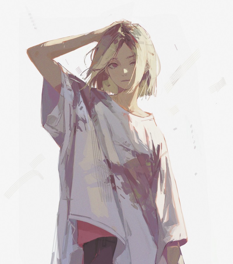 96yottea, Anime Girls, Digital Art, Artwork Wallpaper
