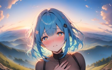 AI Art, Anime Girls, Anime Wallpaper