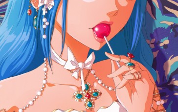 One Piece, Nefertari Vivi, Jewelry, Lollipop Wallpaper