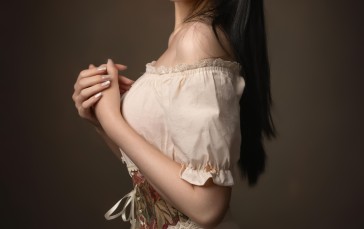 Lee Hu, Women, Asian, Dress Wallpaper