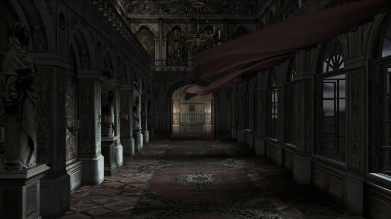 Interior, Castle, Resident Evil, Window, Night Wallpaper