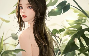 Digital Art, Artwork, Illustration, Women, Asian, Anime Wallpaper