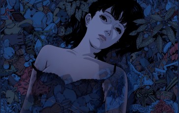 Perfect Blue, Anime Girls, Black Hair, Face, Toys Wallpaper