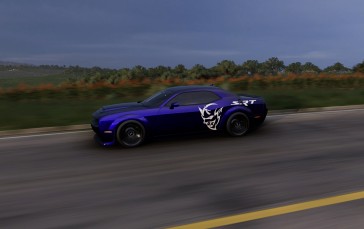 Dodge Challenger, Forza Horizon 5, Car, Dodge Wallpaper