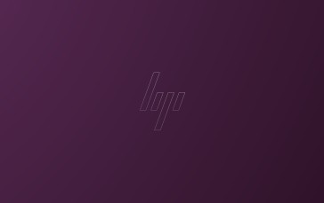 Brand, Logo, Hewlett Packard, Purple Background Wallpaper